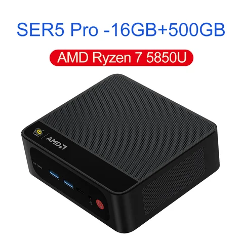 Beelink SER5 Max Мини-ПК AMD Ryzen7 5800H 16 ГБ