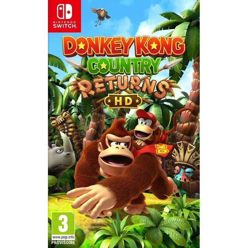 Игра Donkey Kong Country Returns HD (Nintendo Switch)