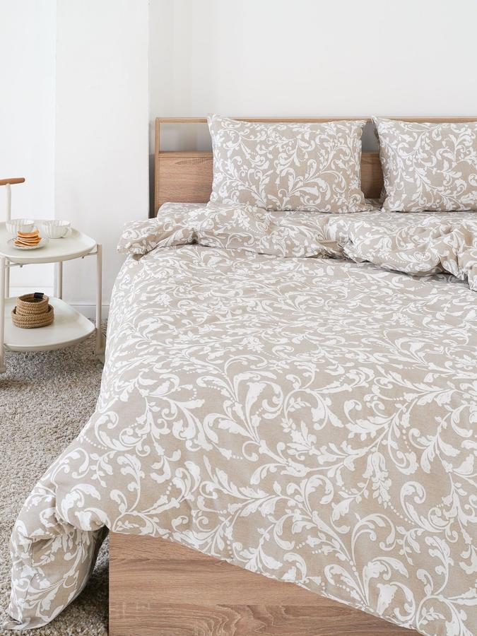 Постельное белье 2-спальное бязь Варба 200x200 см с наволочками 50x70 см (2 шт) ИКЕА