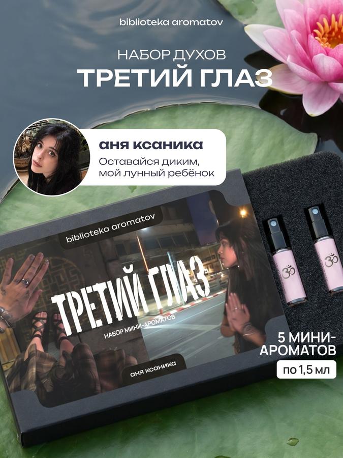 Набор пробников женских духов Третий Глаз от блогера Ани Ксаники – 5 ароматов