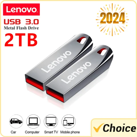 Lenovo USB-накопитель 2 ТБ / 1 ТБ / 512 ГБ