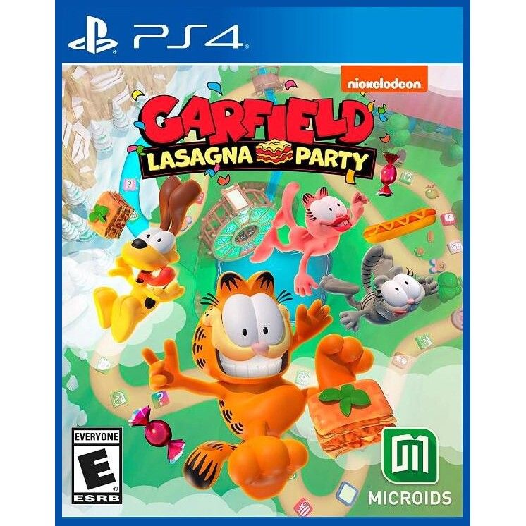 Игра Garfield Lasagna Party (PS4, русские субтитры)