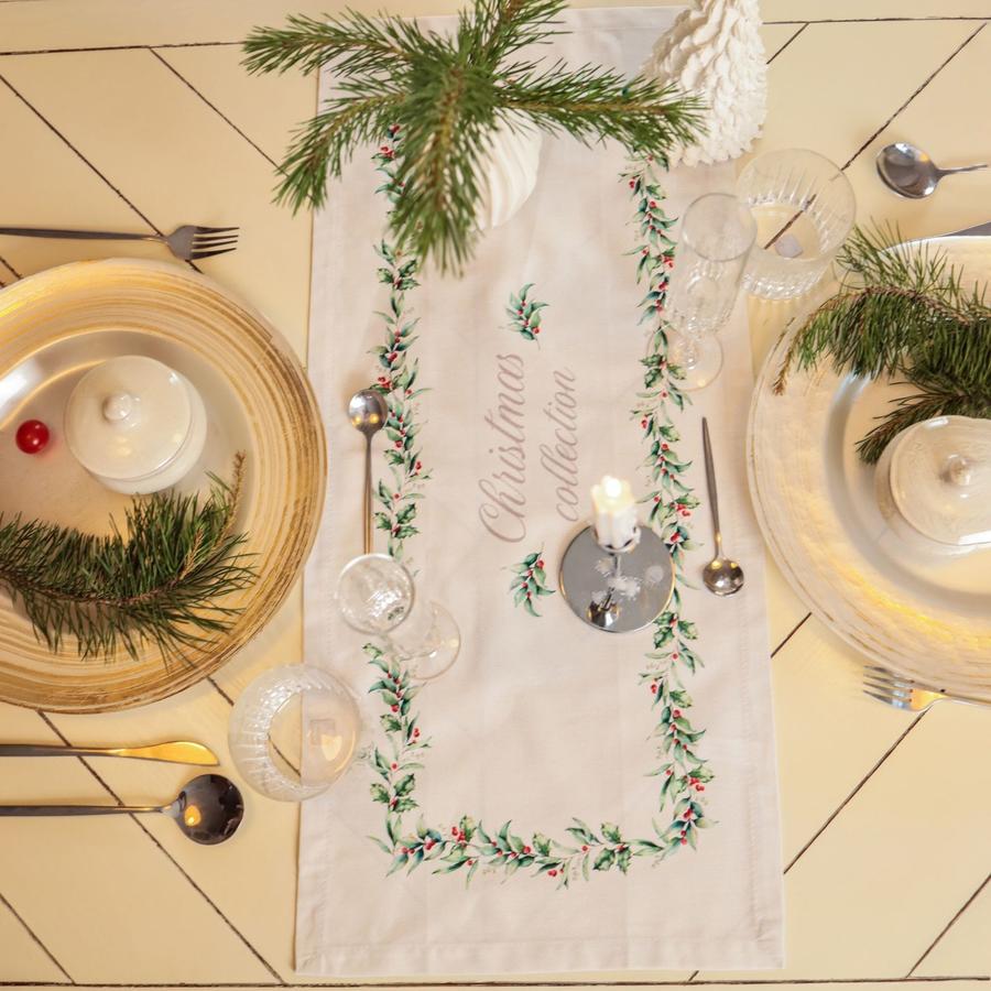 Дорожка на стол Christmas Collection 30х70 см из саржи
