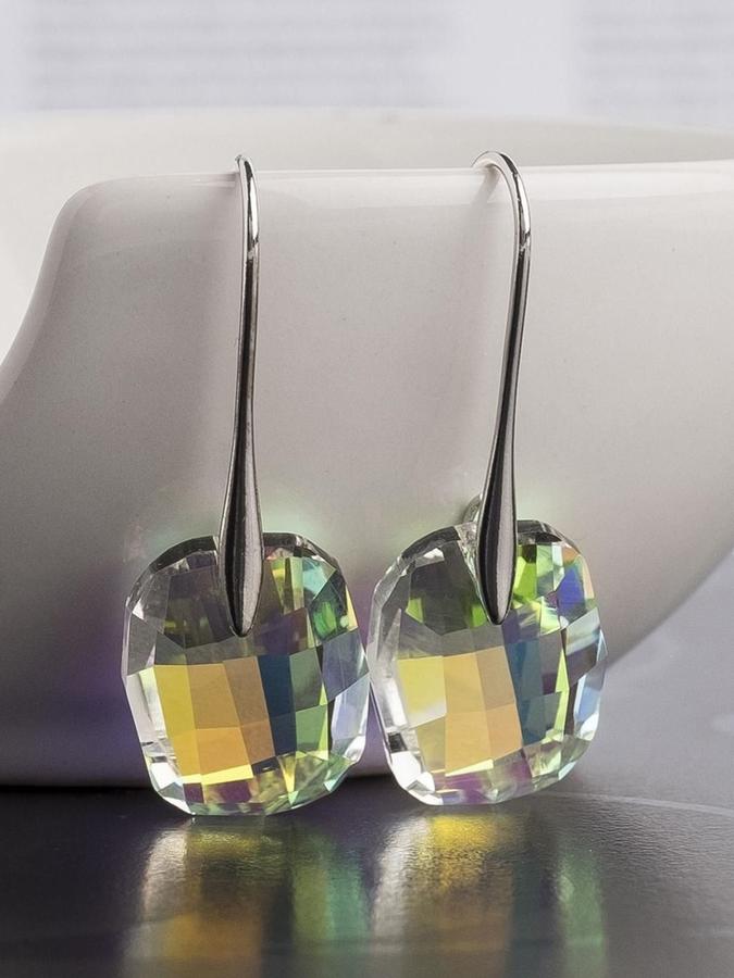 Женские висячие серьги бижутерия