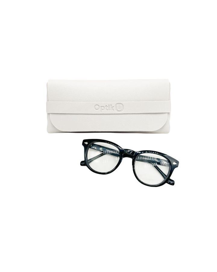 Мягкий белый футляр для хранения очков Optik U