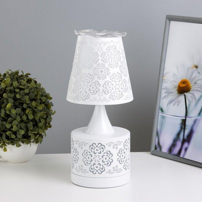 Настольная аромалампа с подсветкой RGB "Узор" Е27 40Вт