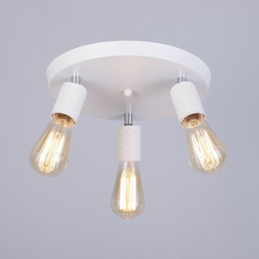 Потолочный светильник спот 3хE27 40Вт белый 30x30x16 см