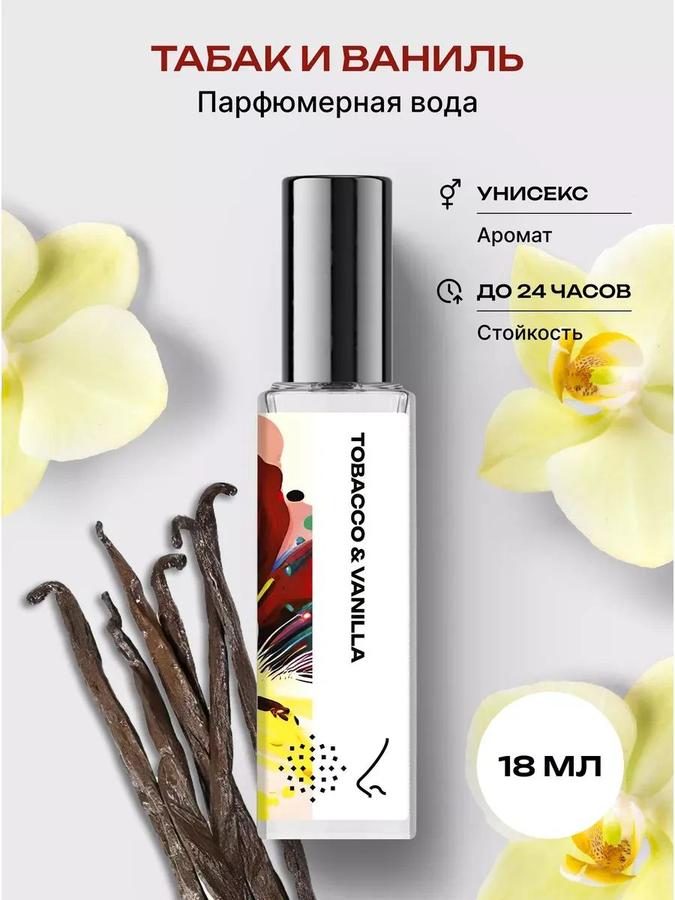 Парфюмерная вода Табак и Ваниль унисекс 18 мл – Библиотека ароматов