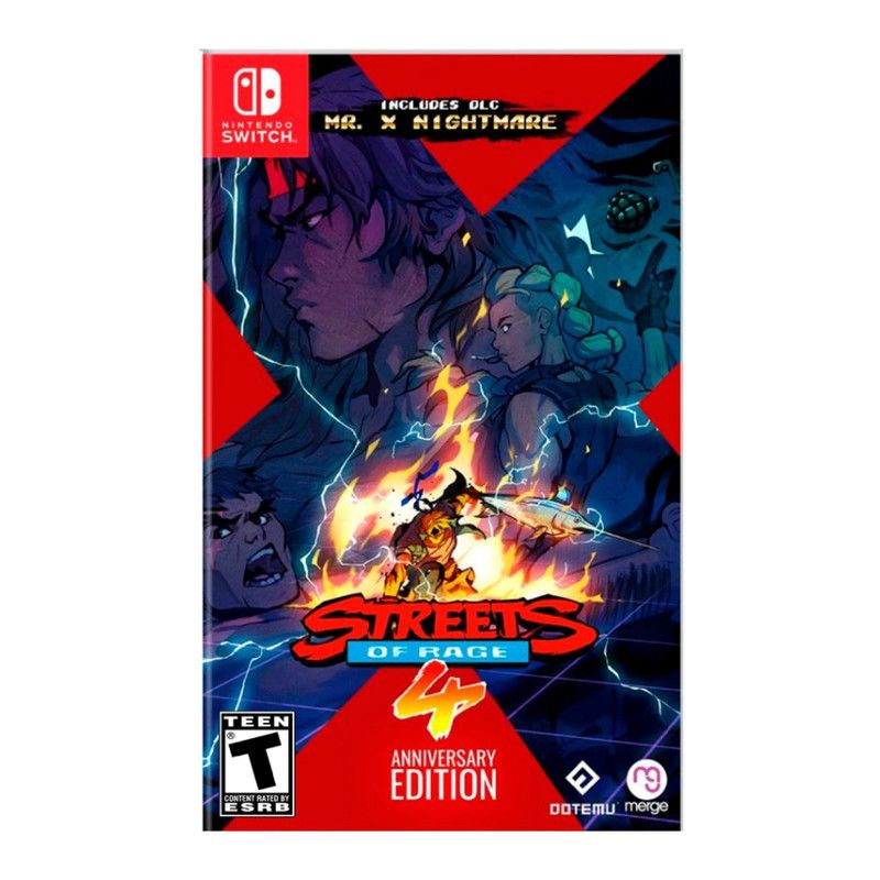Игра Streets of Rage 4 Anniversary Edition (Nintendo Switch)