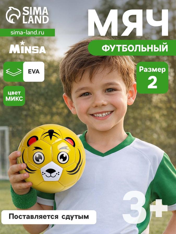Футбольный мяч размер 2