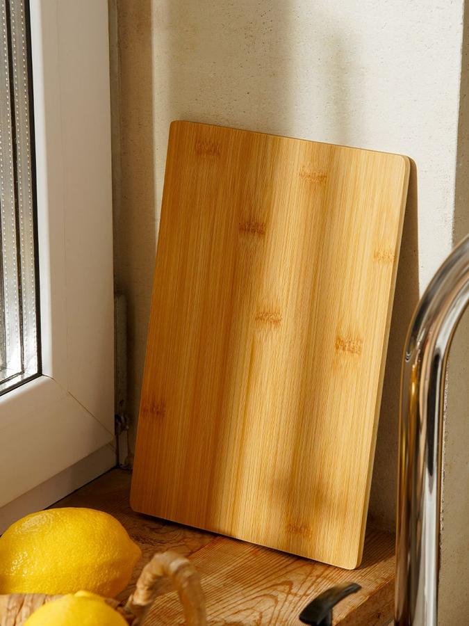 Доска разделочная деревянная Доляна 28х18 см