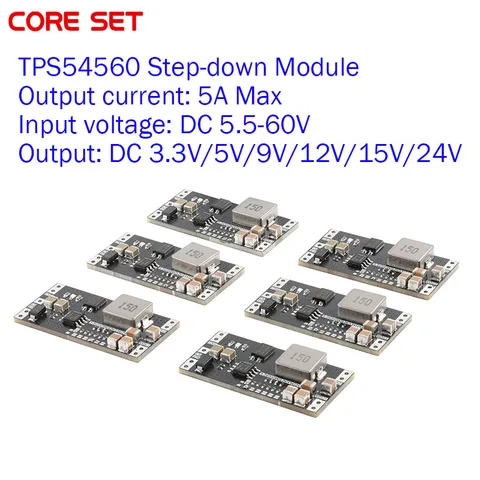 Модуль понижающего напряжения TPS54560 CORE SET 5А