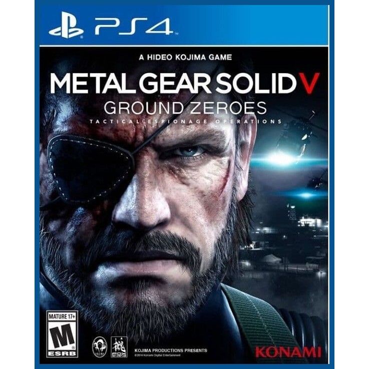 Игра Metal Gear Solid Ground Zeroes (PS4, русская версия)