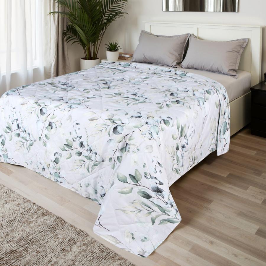 Покрывало на кровать 200x210 см из микрофибры Эквалипт