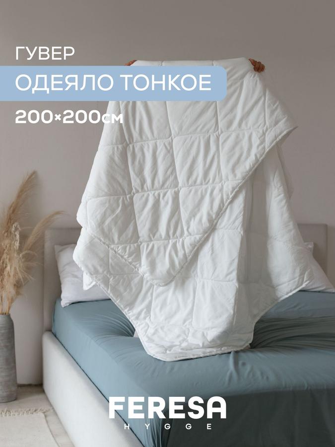Легкое одеяло 2 спальное 200х200 см "Гувер"