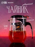 Заварочный стеклянный чайник Magistro Гунфу Мехико, 500 мл