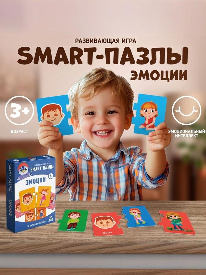 Детские пазлы SMART — развивающие игрушки