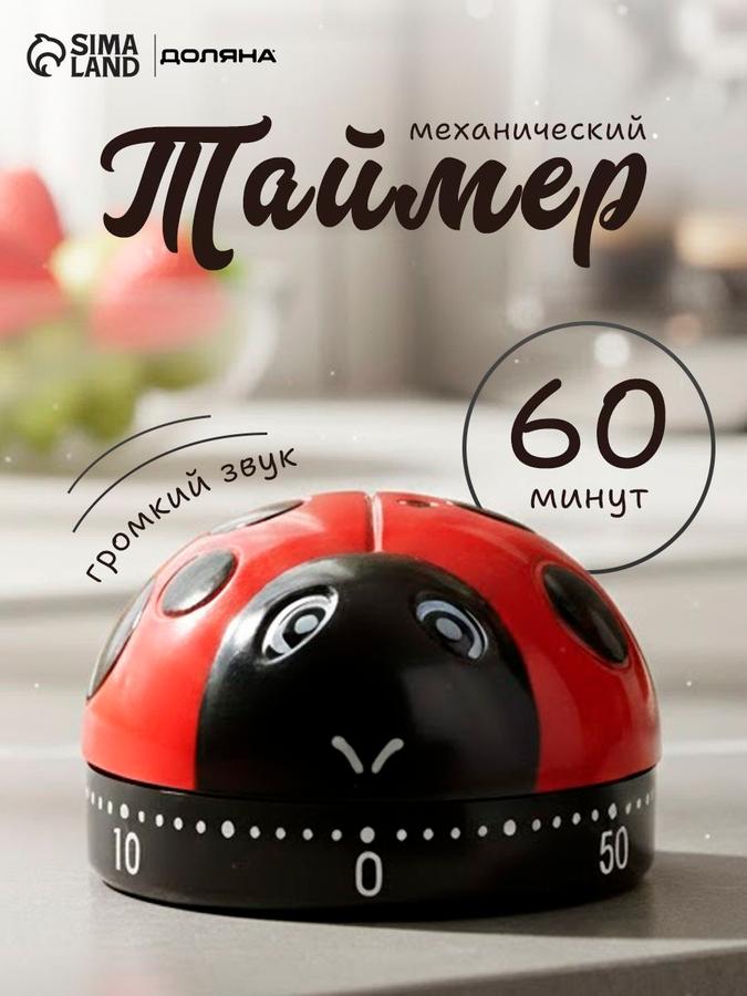 Кухонный механический таймер Доляна