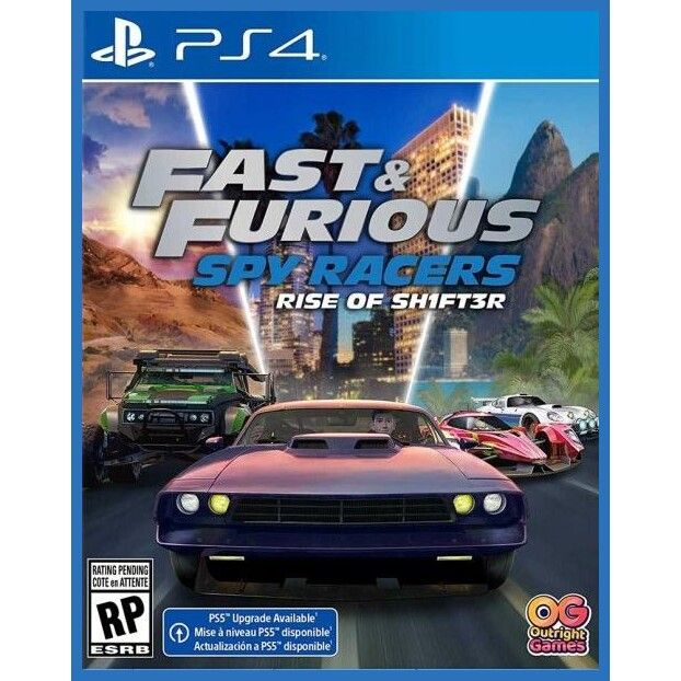 Игра Fast Furious Spy Racers: Подъем SH1FT3R (PS4, русская версия)
