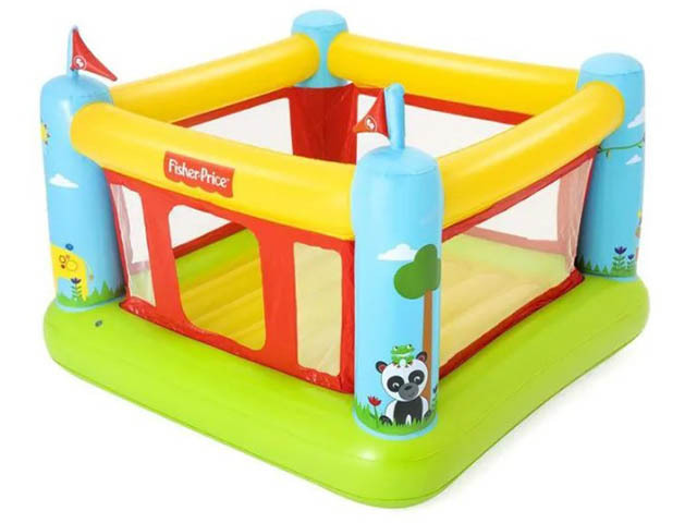 Bestway 93553 BW Игровой центр-батут 175х173х135см "Fisher Price" до 85кг, от 3 лет