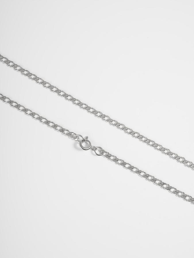 Женская серебряная цепочка 925 пробы, плетение двойной ромб 3 мм