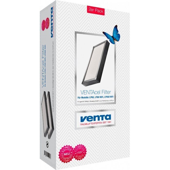 Фильтр тонкой очистки 2 шт VENTAcel PREMIUM H13 Nelior