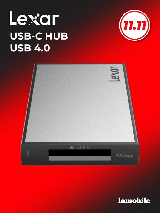 Картридер Lexar Professional Workflow USB 4.0 для CFexpress Type B