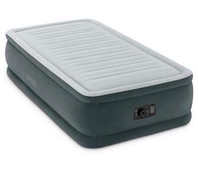 64412 Надувная кровать 99х191х46см "Comfort-Plush" встр.нас. 220В, до 136кг
