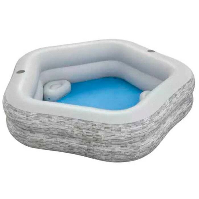 Детский надувной бассейн Bestway 213х206х53см "Splash Paradise", 575л, от 6 лет