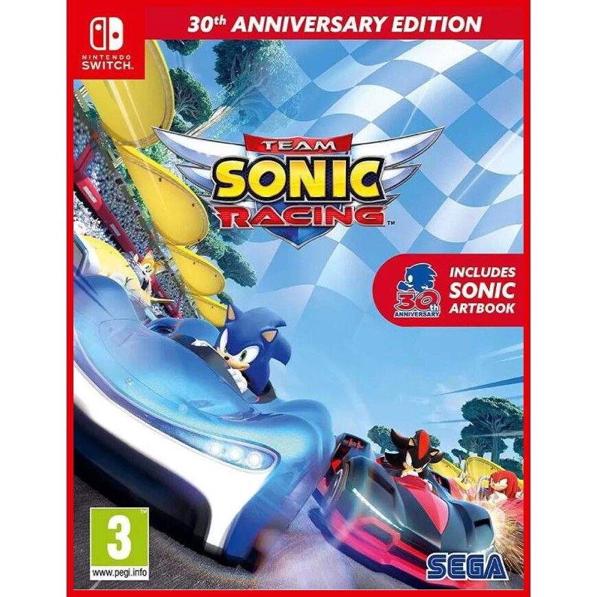 Игра Team Sonic Racing 30th Anniversary Edition (Nintendo Switch, русские субтитры)