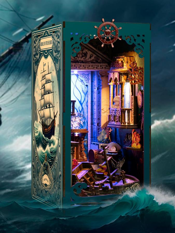 Интерьерный румбокс с подсветкой «Тайны морских глубин»