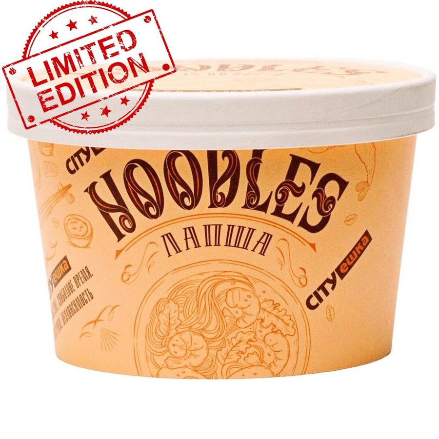 Лапша City-Ешка широкая с говядиной в томатном соусе быстрого приготовления