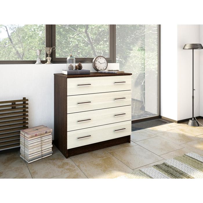 Комод для одежды Эра 800x830x440 мм Венге/Лоредо