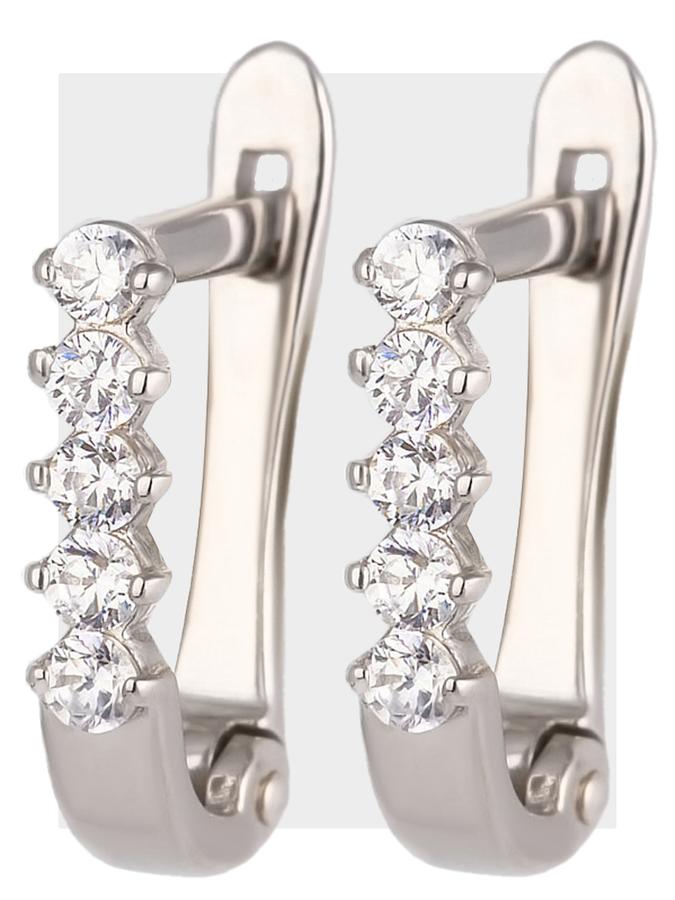 Женские серьги из серебра 925 пробы