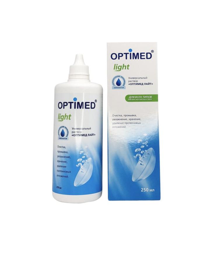 Раствор для контактных линз Optimed Light, 250 мл