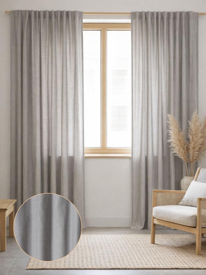 Шторы для спальни и гостиной 145х250 см ТИБАС IKEA