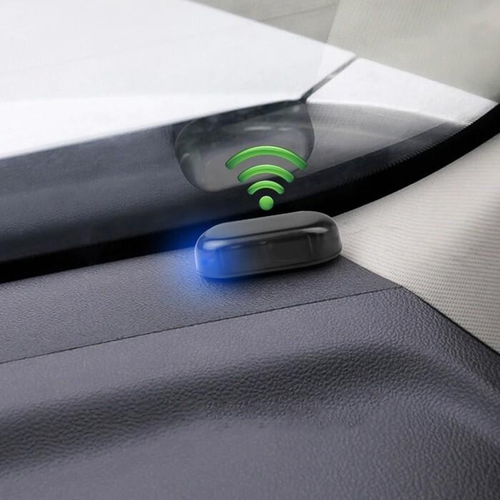 Имитатор автомобильной сигнализации с синим индикатором