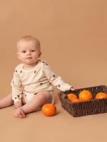 Боди для новорожденных Крошка Я Oranges молочный р. 86-92