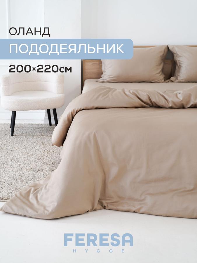 Пододеяльник 2-спальный 200х220 см Оланд