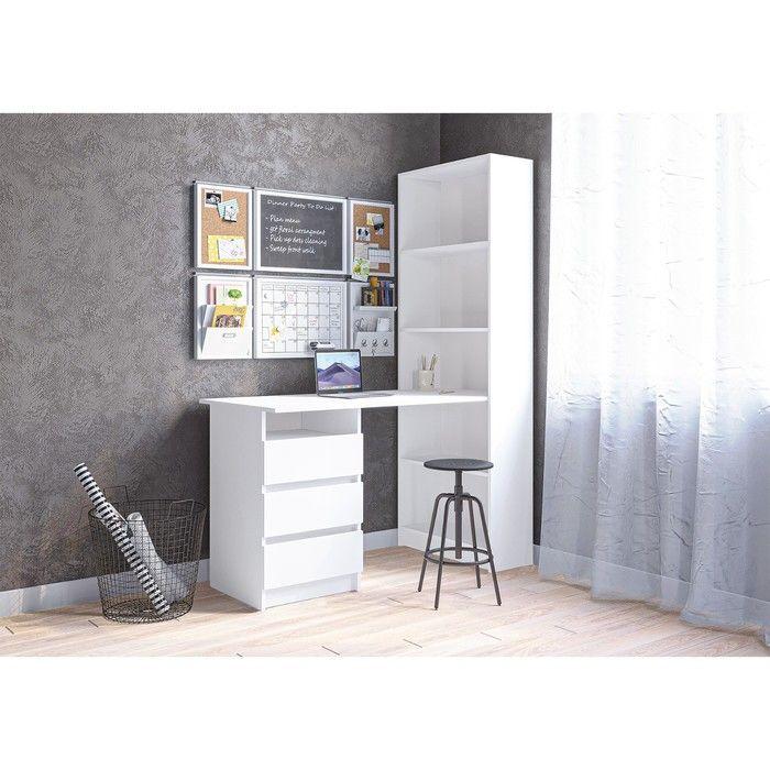 Письменный стол со стеллажом Зара 0,75х1,31х0,61 м