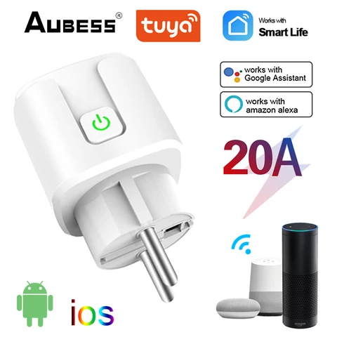 CoRui умная розетка Wi-Fi 20A