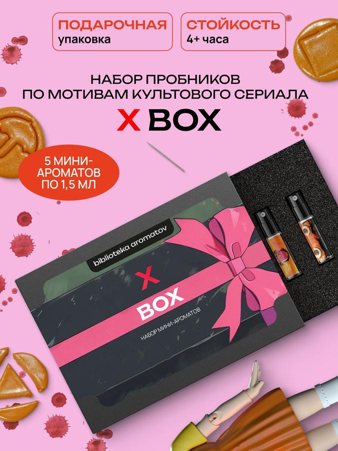 Парфюмерный набор «Х» — библиотека из 5 ароматов