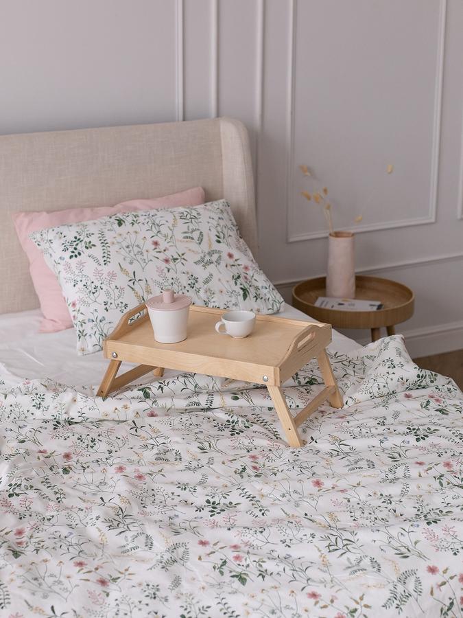 Постельное белье 1,5 спальное бязь Тилос, пододеяльник 150x200, наволочка 50x70 (1 шт) IKEA